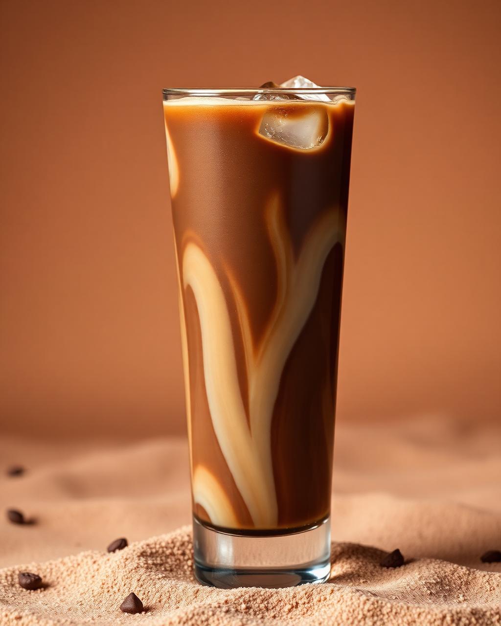 Midnight Velvet iced latte